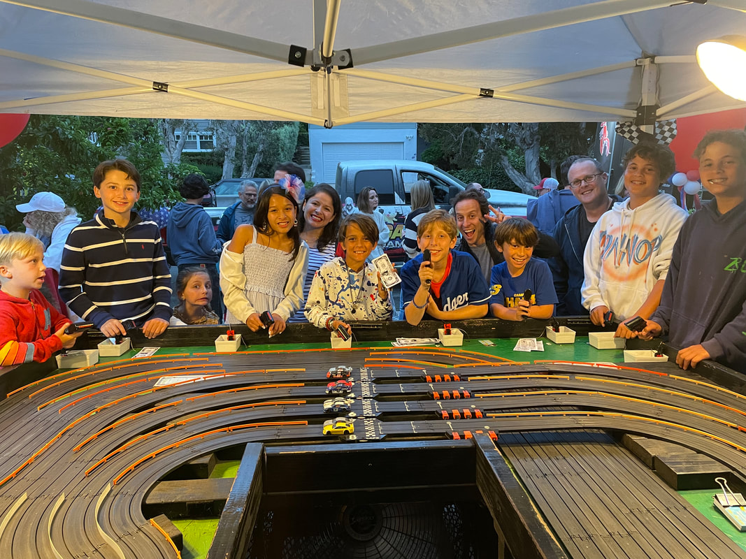 Slot car party sales